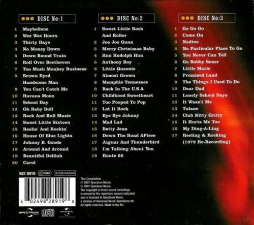 Chuck Berry The Ultimate Collection : Back